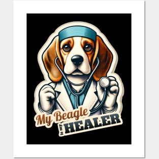 Beagle doctor Posters and Art